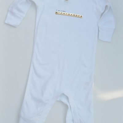 Michigander Baby Rib Coverall