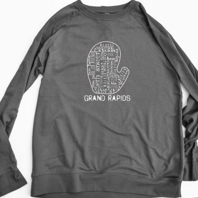 Grand Rapids Street Raglan Sweatshirt