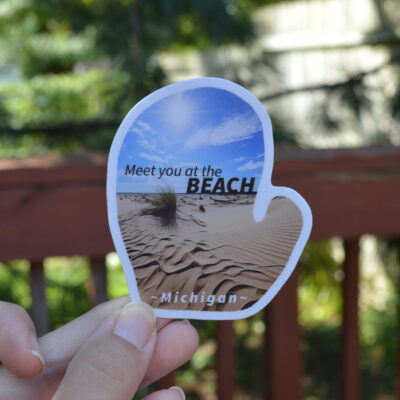 Decal Lake Michigan Sand Dunes