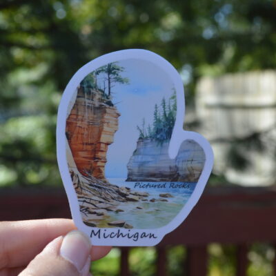 Decal Pictured Rocks in Michigan